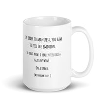 Load image into Gallery viewer, Hysterical Manifestation Mug: Wine, Beach, and Palm Trees