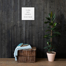 Load image into Gallery viewer, "I'm A Mom, Empath, And Reiki Master...You Can't Fool Me" Canvas - Wear Your Spirit Guide