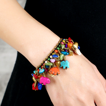 Load image into Gallery viewer, &quot;Always Tied Together By Love&quot; Elephant Family Charm Bracelets - Wear Your Spirit Guide
